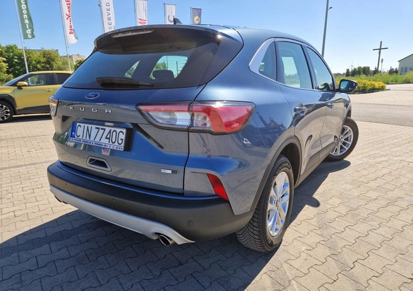 Ford Kuga cena 87900 przebieg: 156650, rok produkcji 2020 z Inowrocław małe 781